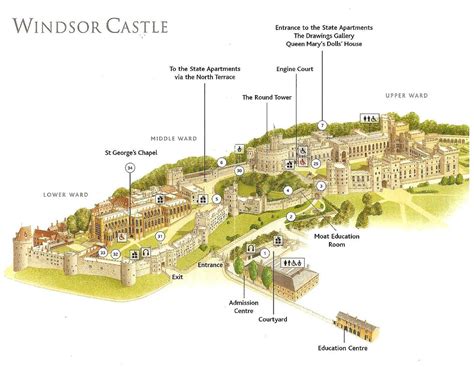 Plan Of Windsor Castle