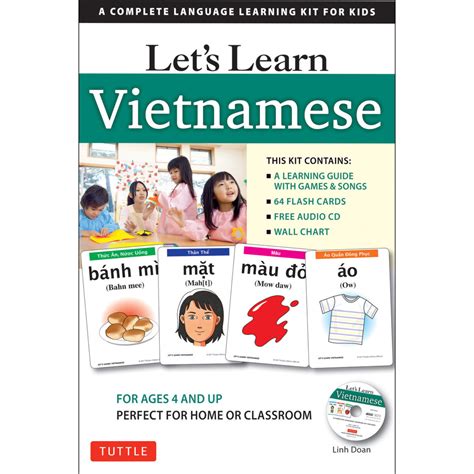 Lets Learn Vietnamese Kit 64 Flash Cards Free Online Audio Games And Vietcan Books