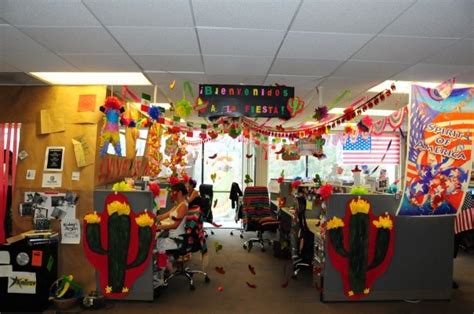 If you love an excuse to get creative in the kitchen, now is your chance. Spirit Week - Fiesta Party row. | Fun Office Activities ...