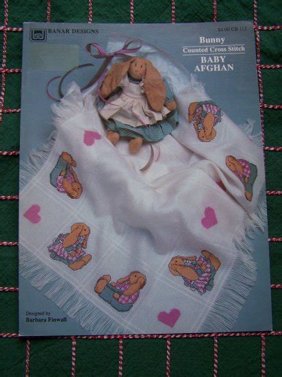 Check spelling or type a new query. 1 Cent USA S&H Vintage Baby Bunny & Hearts Afghan Counted ...