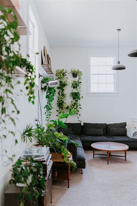 This Minimal Renovated Boho Home Has Plant And Art Displaying Ideas In