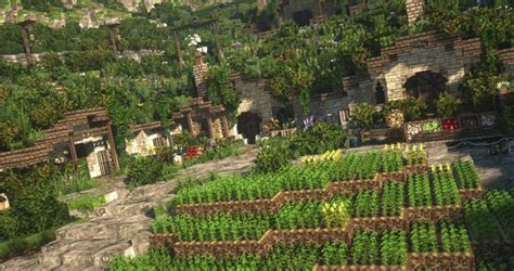 Hobbiton House Minecraft Project Minecraft Minecraft Projects Farmland
