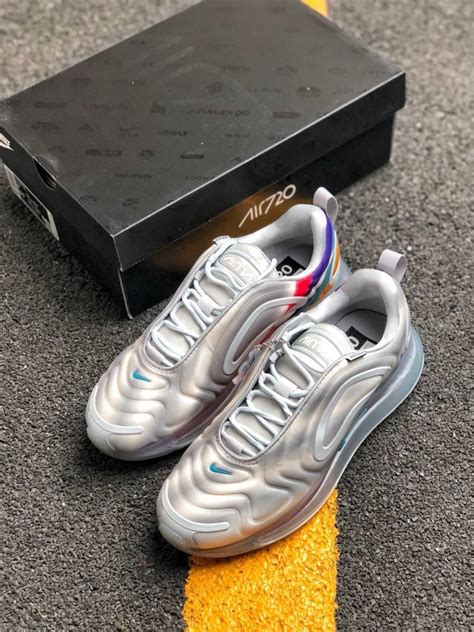Nike Air Max 720 Wolf Greyred Orbit White Teal Nebula For Sale