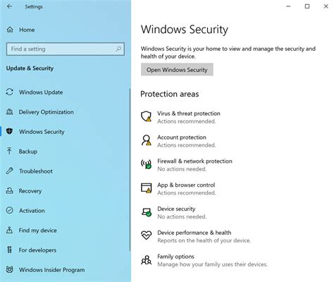Windows 10 Security And Maintenance