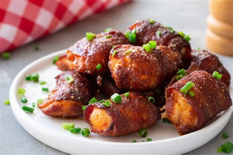 Sweet And Spicy Bacon Chicken Bites Recipe Therecipecritic