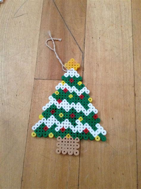 Pin By Coeur De Freesia On Hama Beads Christmas Perler Beads Hama