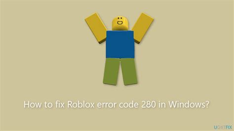 How To Fix Roblox Error Code In Windows