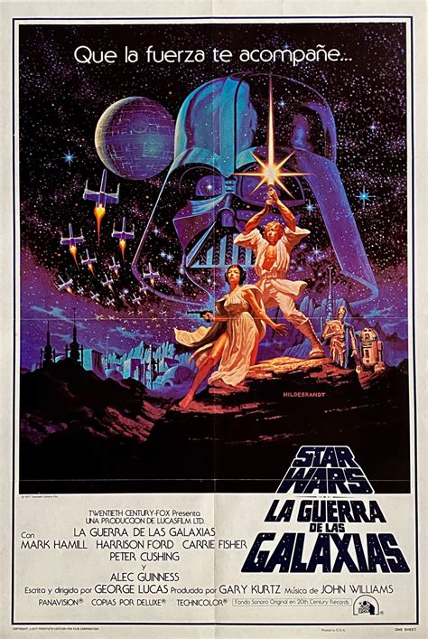 Original Star Wars Episode Iv A New Hope Movie Poster