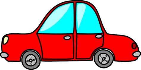 Red Car Vehicle Free Vector Graphic On Pixabay