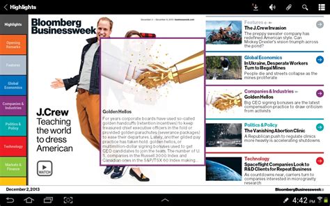 Market & financial news app for free. Bloomberg Businessweek+ App Now Pre-Installed on New ...