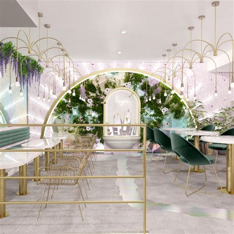 Formroom Design Feya Knightsbridge Cafe Interior Design Concept