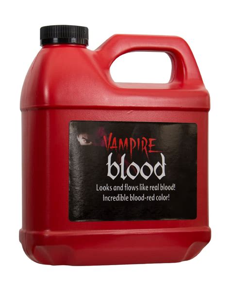 Vampire Blood Canister 189 L Deceptively Genuine Fake Blood