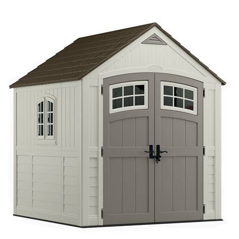 We offer the highest quality garden sheds, storage buildings and storage sheds of all sorts at the lowest prices with free shipping. Suncast "Cascade" Storage Shed (7 Ft. x 7 Ft.) | The Home ...