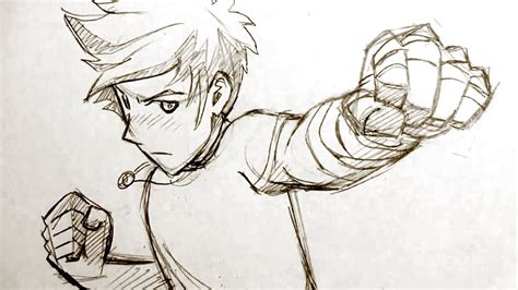How To Draw Manga Fight Scene