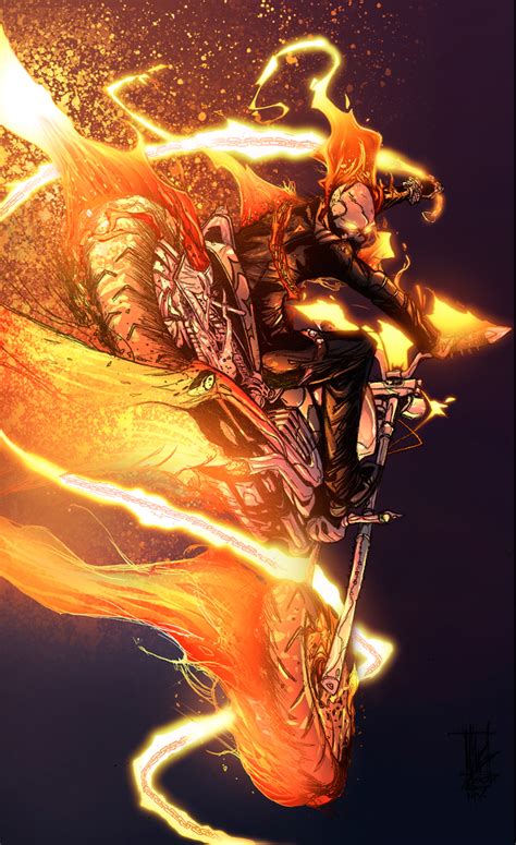 This score is based on. Ghost Rider by zaratus on DeviantArt