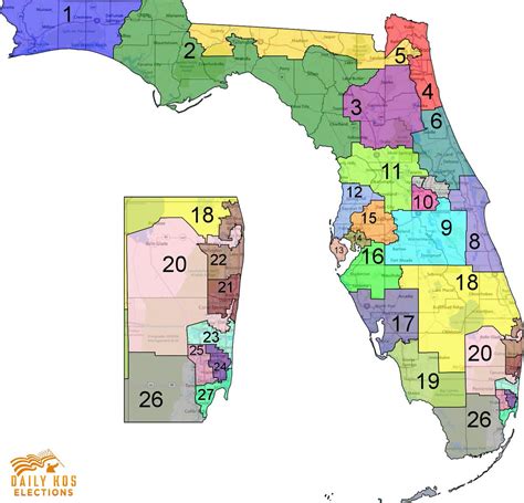 29 Florida Congressional Districts Map - Maps Online For You