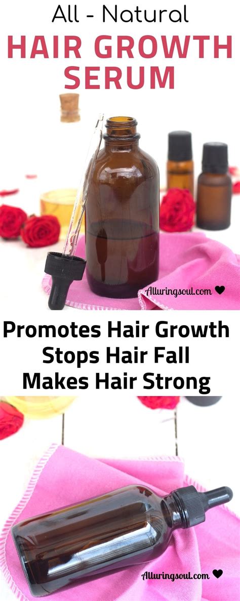 My favorite product, biosilk silk. DIY Hair Growth Serum For Beautiful Hair | Alluring Soul ...