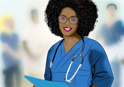 Black Woman Nurse Stock Illustrations 3 906 Black Woman Nurse Stock Illustrations Vectors
