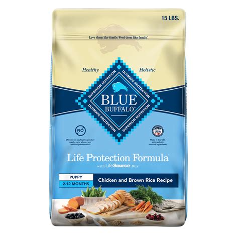 Blue Buffalo Life Protection Formula Chicken & Brown Rice Puppy Dry Dog