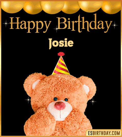 Happy Birthday Josie GIF Images Animated Wishes GiFs