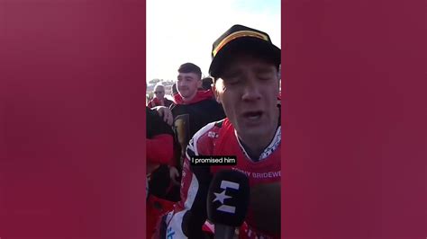 tommy bridewell dedicates his bsb championship victory to his brother shorts youtube