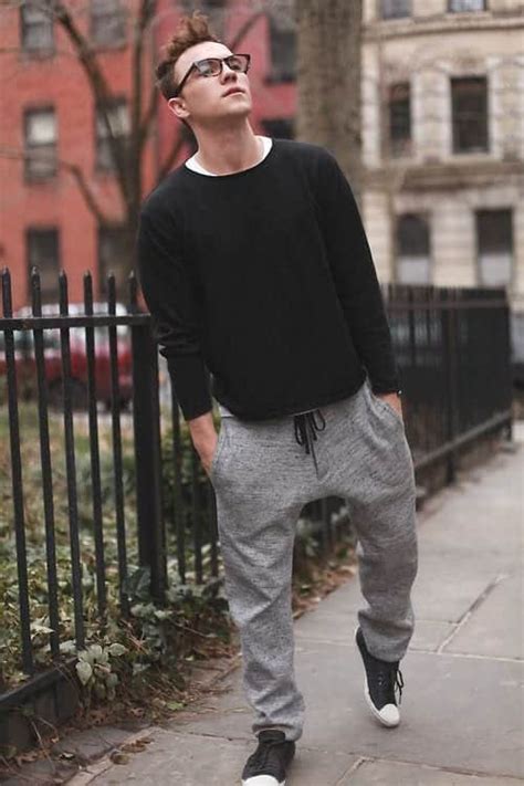 Men Sweat Pants Style 17 Ways To Wear Sweat Pants And Joggers