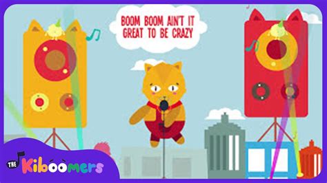 Boom Boom Aint It Great To Be Crazy The Kiboomers Preschool Songs