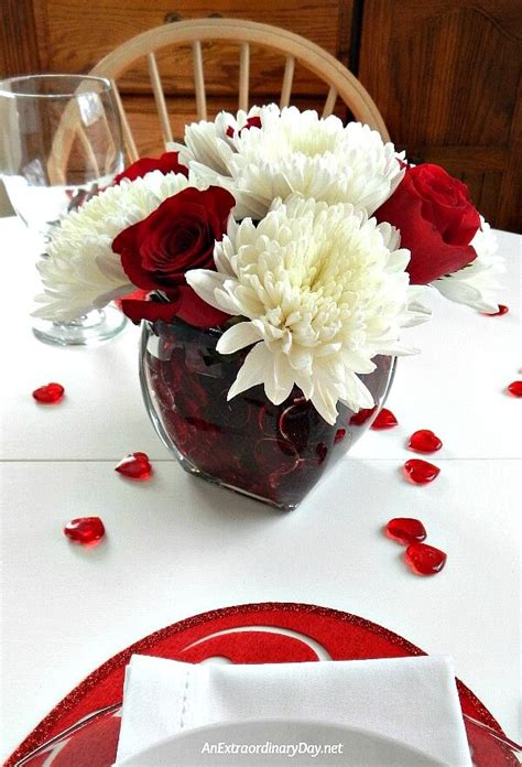 Make A Stunning Valentines Day Centerpiece In A Flash An
