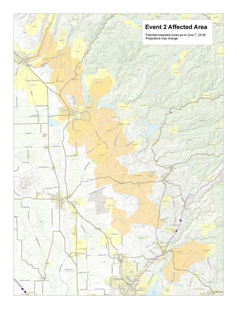 Pacific Gas And Electric Outage Map - Maping Resources