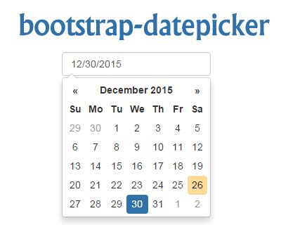See full list on educba.com Bootstrap Datepicker | jQuery Plugins