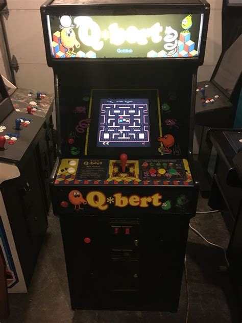 Qbert Arcade Game Plays 412 Games Built With New Parts 1 Year Warranty
