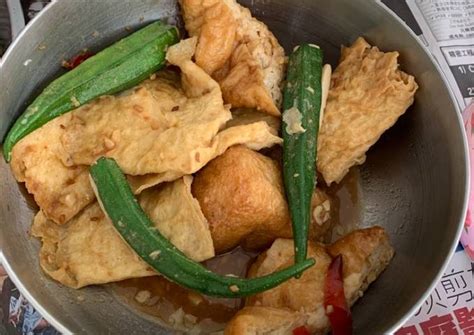 Yong tau foo is eaten in numerous ways, either dry with a sauce or served as a soup dish. Bean paste yong tau fu Recipe by Ivy Seng - Cookpad