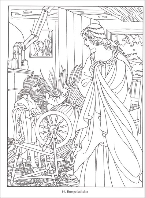 Often known through disney movies, rediscover these timeless and universal stories through visuals less known but also full of magic. Famous Fairy Tales Coloring Book | Dover Publications ...