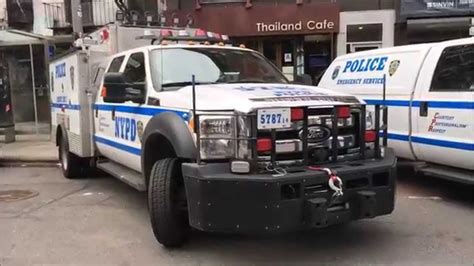Walk Around Of The Newest Nypd Esu Truck 9 On 2nd Ave In East Village