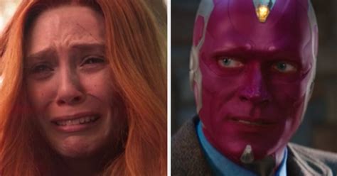 A Cut Avengers Endgame Post Credit Scene Featuring Wanda And Vision