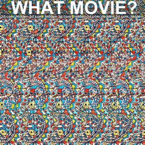 However, the chances of magic eye coming back to the days of yore are slim to none. Stereogram by 3Dimka: Guess the movie. Tags: puzzle movie ...