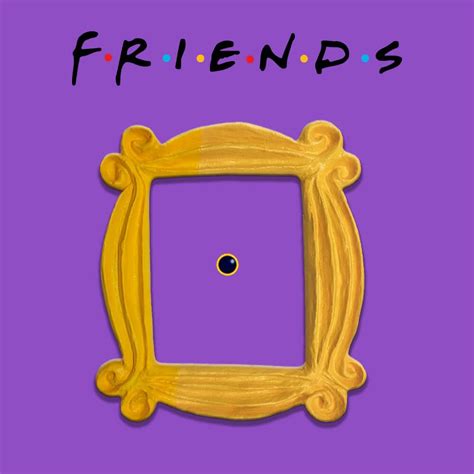 This Friends Frame Is Inspired By The Frame That Hangs Up On Monicas