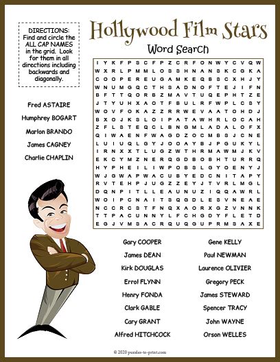 Movies Crossword Printable A Cryptic Tribulation Turing