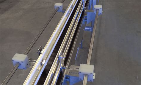 Adjustable Guide Rails Conveyor Changeover Rapid Rail® By Nercon