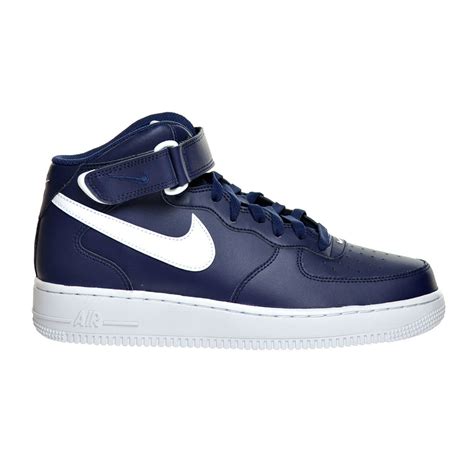 nike nike air force 1 mid 07 men s shoes midnight navy white 315123 407 8 5 d m us