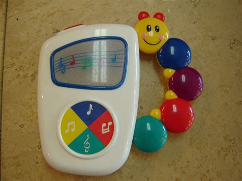 Baby Einstein Musical Handheld Radio Toy Rattle Ebay
