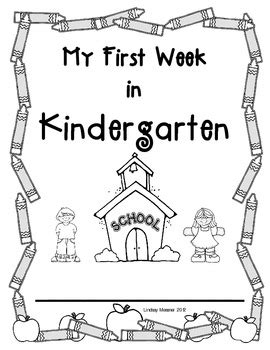 Go check it out and scroll down to the bottom of the page to use the pin it button so you can find it at the end of the year. My First Week of Kinder Packet by Lindsay Messner | TpT