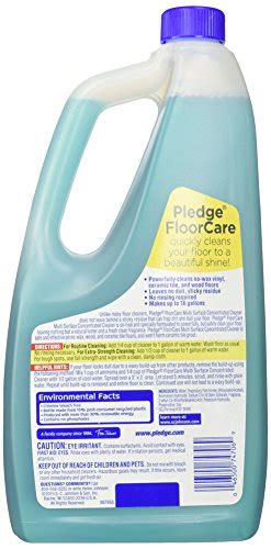 Pledge Multi Surface Concentrated Floor Cleaner 32 Ounce 1 Pack
