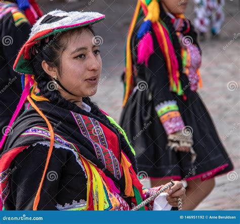 Peruvian Woman In Cusco Editorial Photography Image Of Traditional 146951192