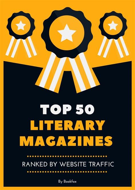 Top 50 Literary Magazines Ranked By Website Traffic Bookfox