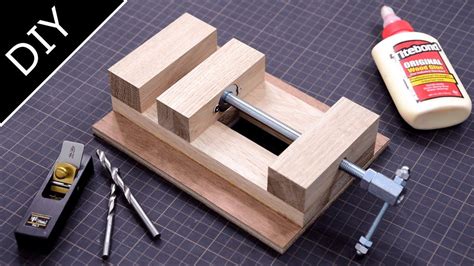 Making A Wooden Vise Drill Press Vise Drill Press Vise Drill Press