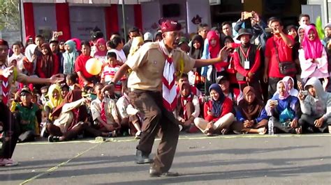 Atraksi Pramuka Santri Pondok Gontor 3 Kediri Youtube