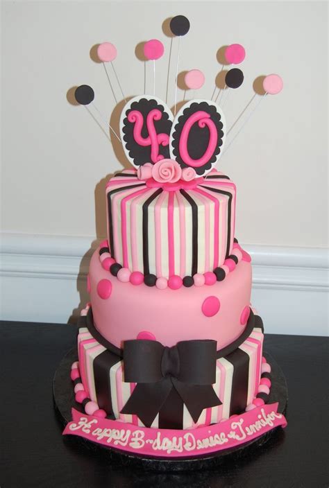 Image Result For 40th Birthday Cake Idea 40th Birthday Cake For Women