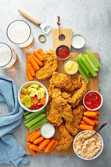Southern Fried Chicken Platter With All License Images 13253229