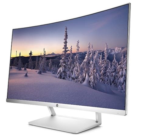 Hp 27 Inch Curved Display Monitor Hdmi Display Port Fhd 1920 X 1080